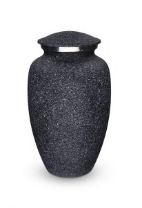 Brass funeral urn cremation ashes