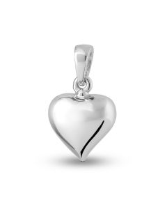 Ciondolo porta cenere cuore 'Amore mio' in argento 925