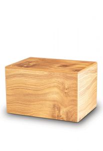 Cofanetto cinerario in legno laminato