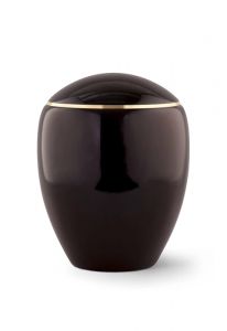 Wooden funeral urn