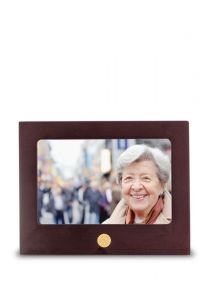 Photo frame funeral urn