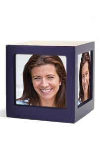 Photo frame funeral urn