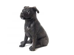 Urna cineraria per cani 'Staffordshire Bull Terrier'