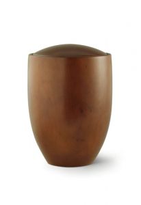 Wooden funeral urn