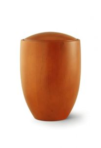 Wooden funeral urn